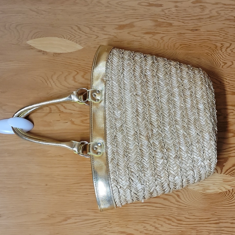 Victoria Secret Straw Purse